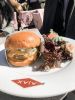 Double cheeseburger from Ajax Tavern